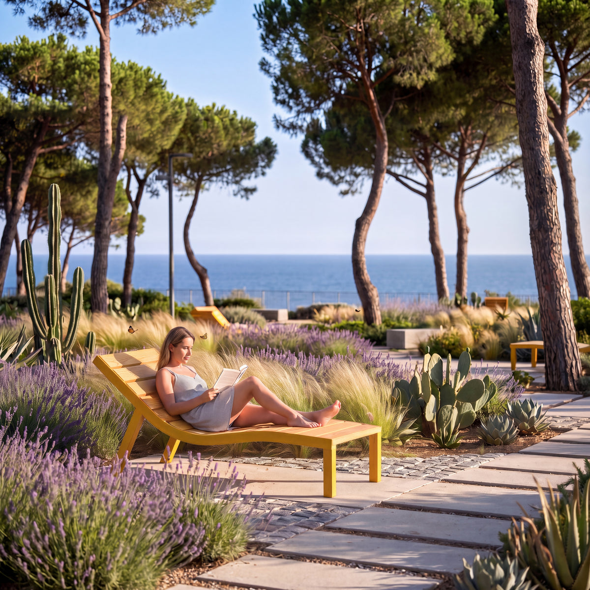 Chaise Longue KITA - vue détail