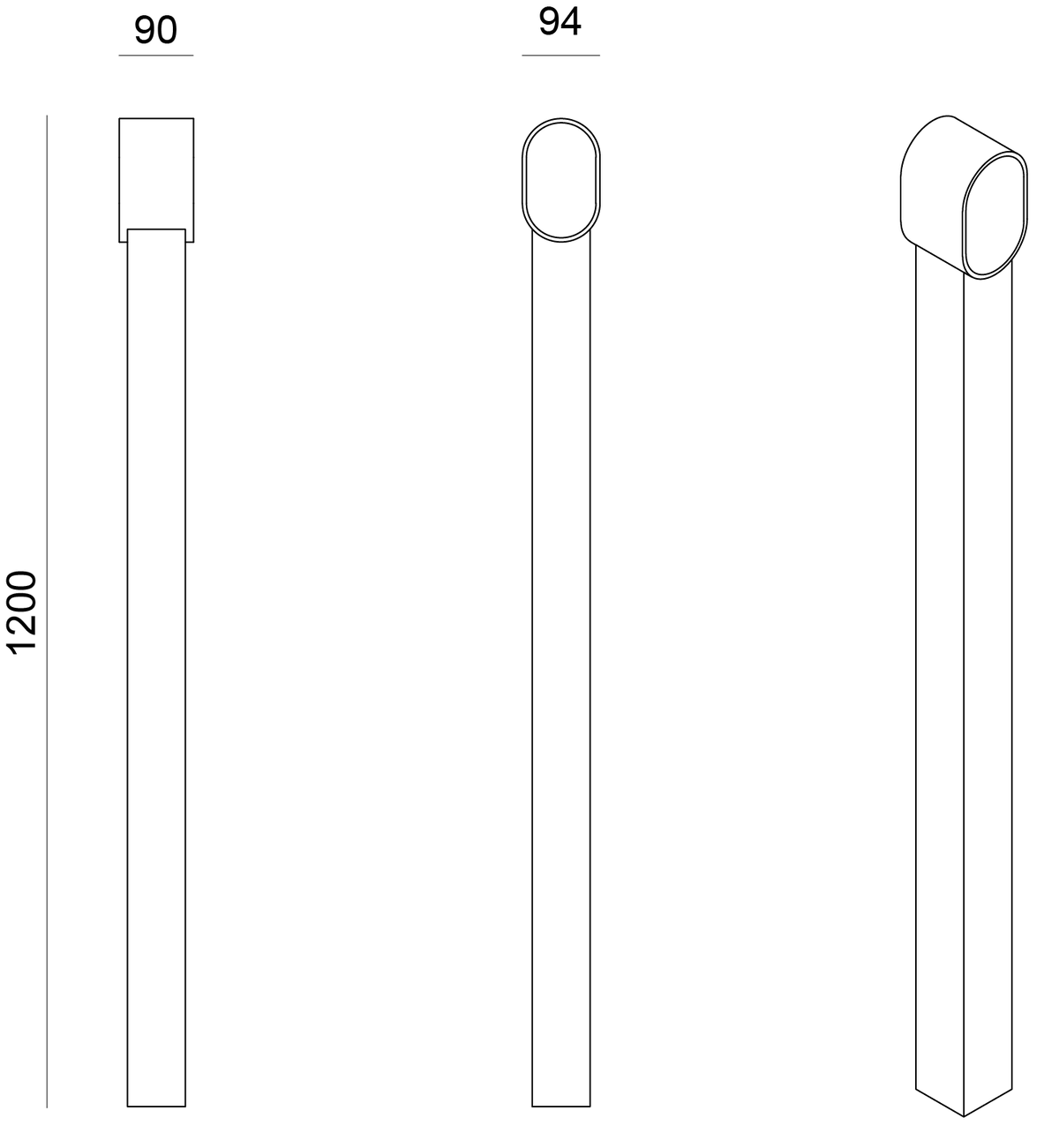 Plan technique Potelet - KITA