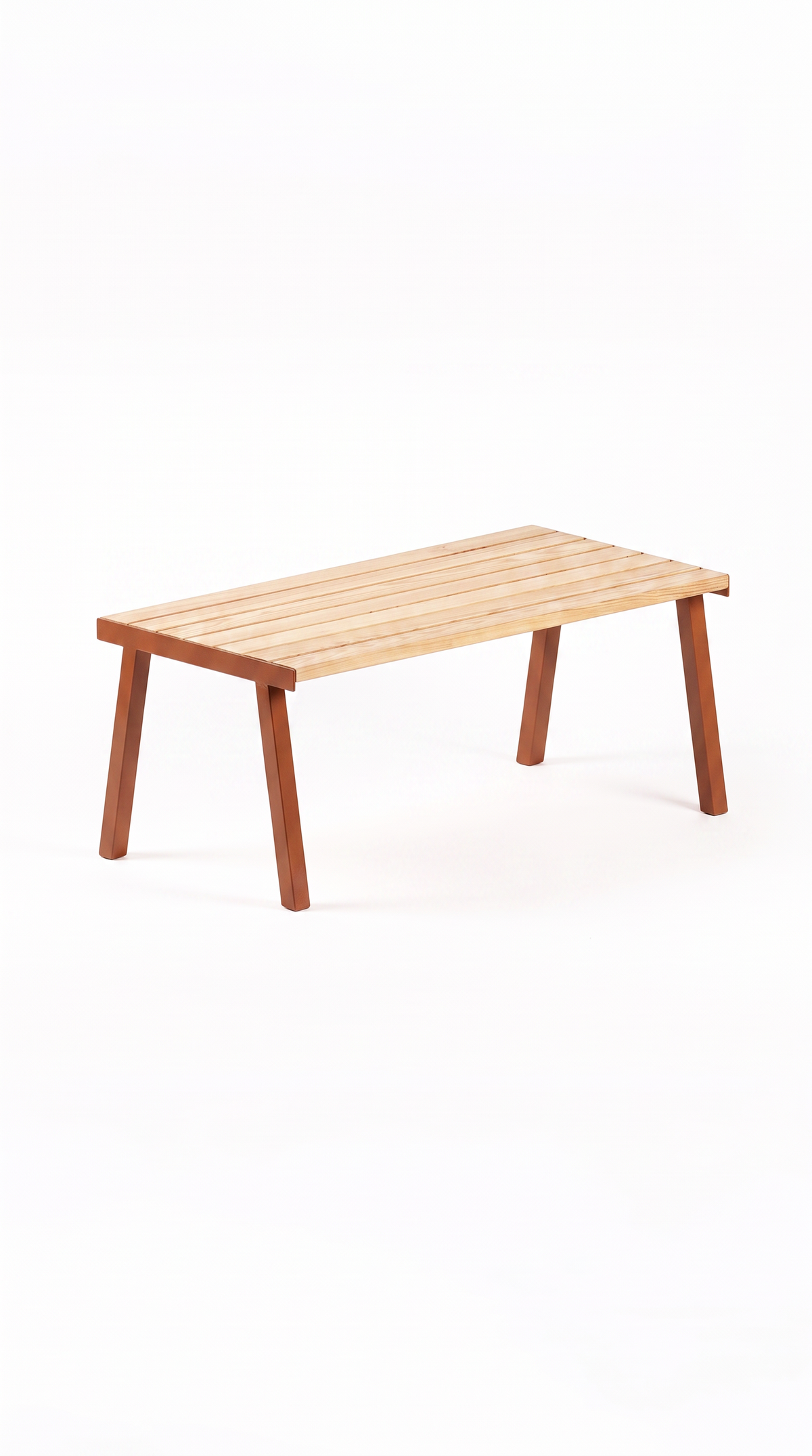 Table KITA - Rouge terracotta
